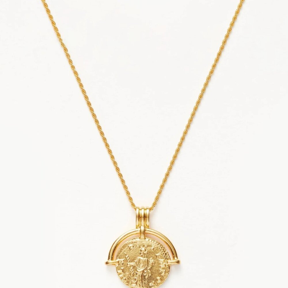 Missoma x Lucy Williams Roman Arc Coin Necklace